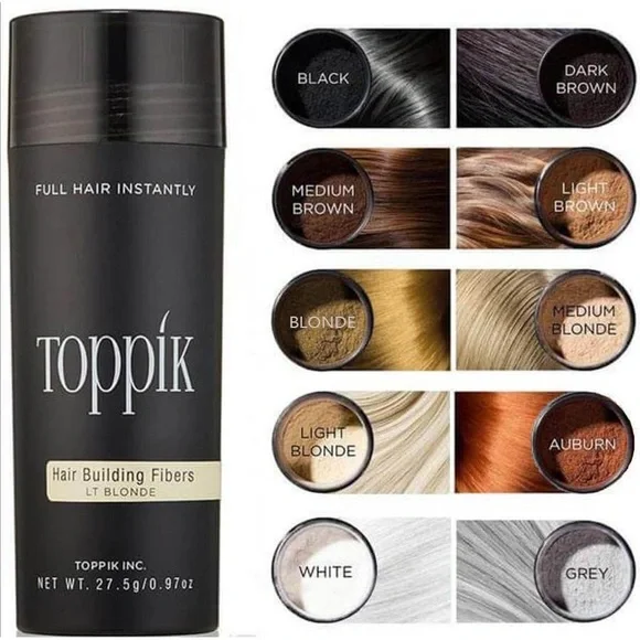 Toppikhair building fibers 27.5 gr lot of 6 bottles weekend sale